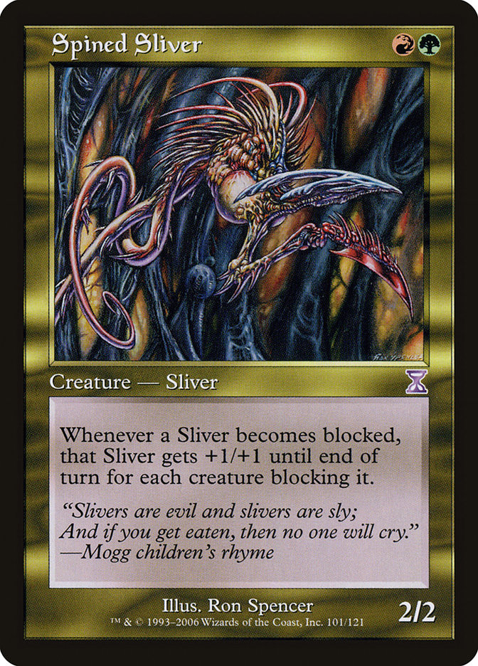 Spined Sliver [Time Spiral Timeshifted] | Card Citadel