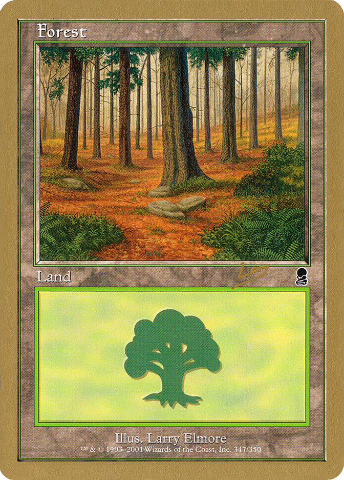 Forest (rl347) (Raphael Levy) [World Championship Decks 2002] | Card Citadel