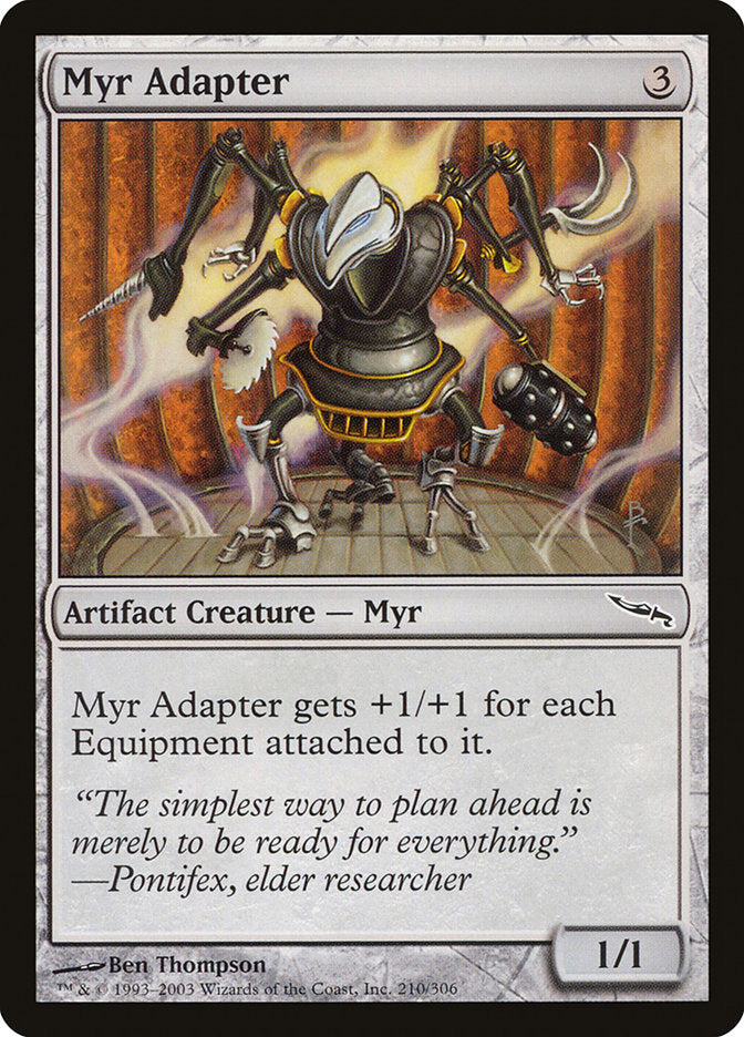 Myr Adapter [Mirrodin] | Card Citadel