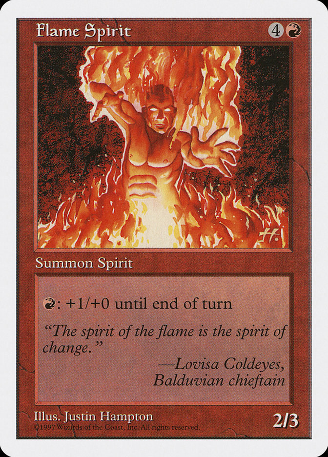 Flame Spirit [Fifth Edition] | Card Citadel