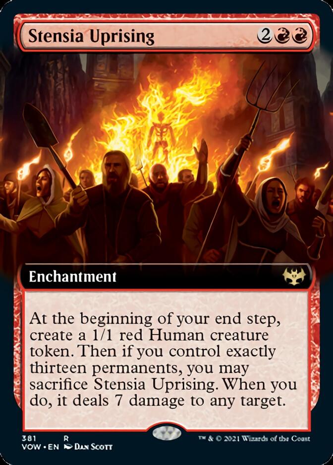 Stensia Uprising (Extended) [Innistrad: Crimson Vow] | Card Citadel