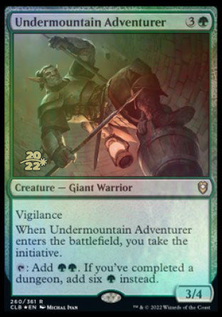 Undermountain Adventurer [Commander Legends: Battle for Baldur's Gate Prerelease Promos] | Card Citadel
