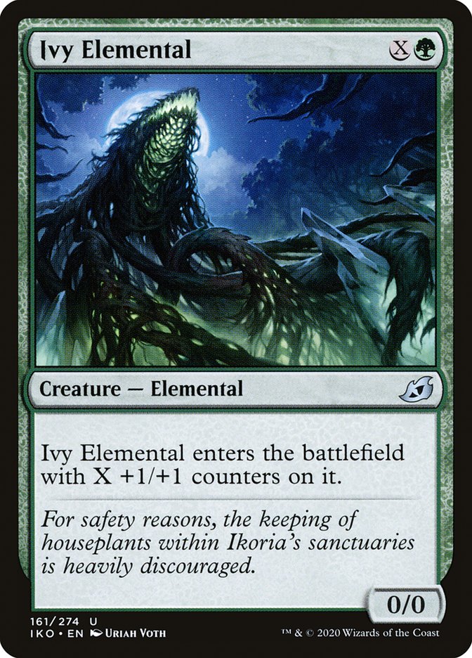 Ivy Elemental [Ikoria: Lair of Behemoths] | Card Citadel