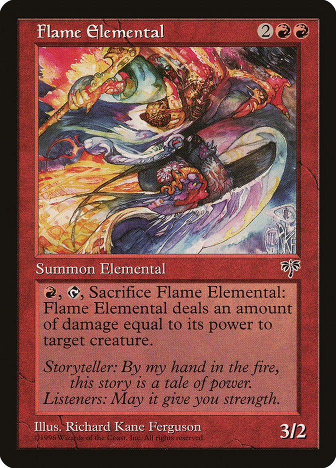 Flame Elemental [Mirage] | Card Citadel