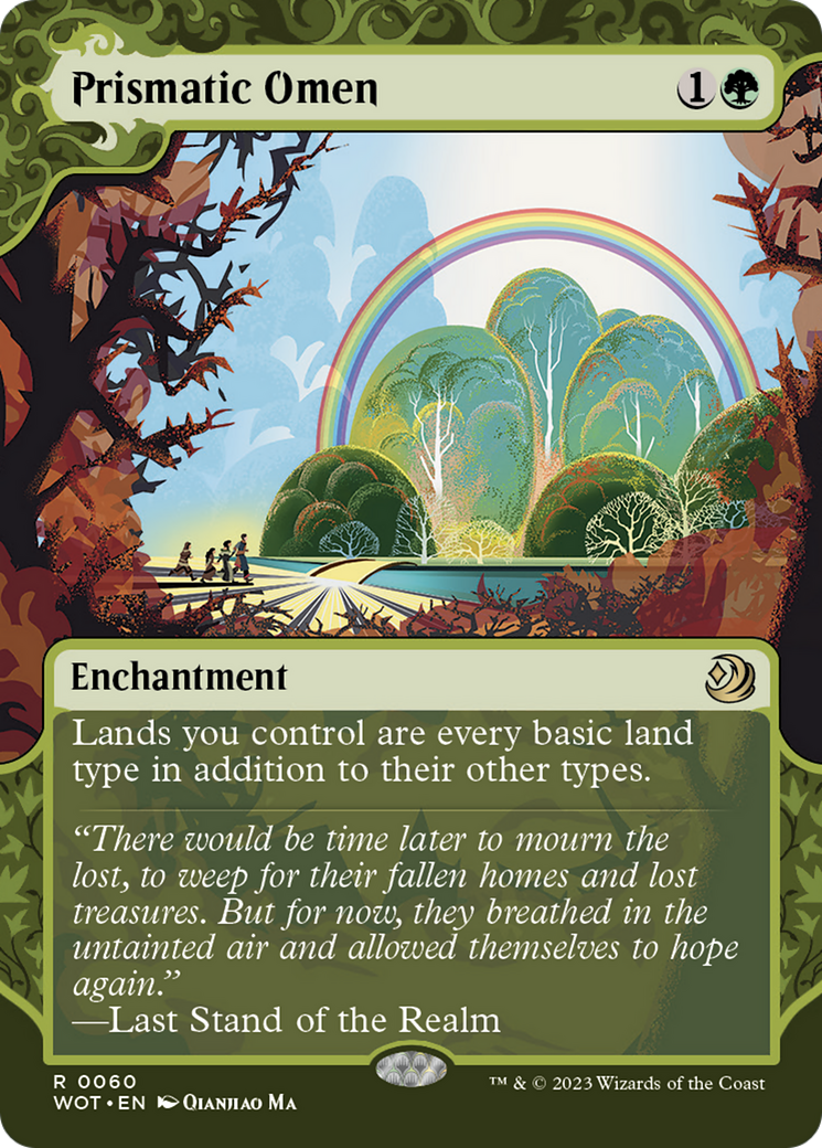 Prismatic Omen [Wilds of Eldraine: Enchanting Tales] | Card Citadel