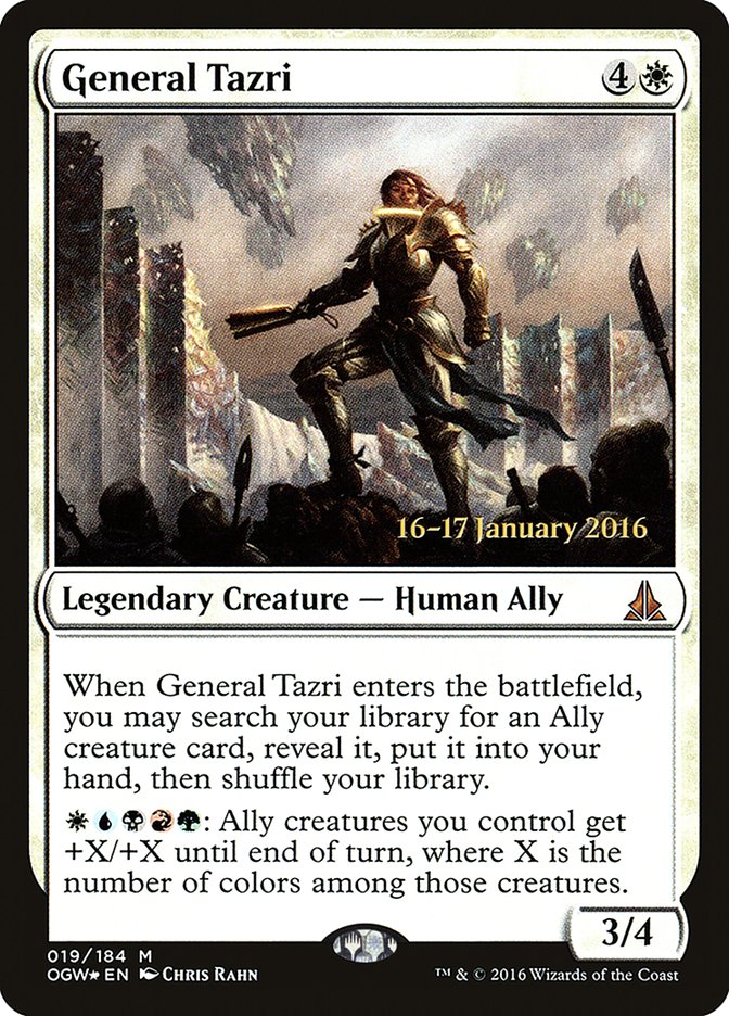 General Tazri [Oath of the Gatewatch Promos] | Card Citadel