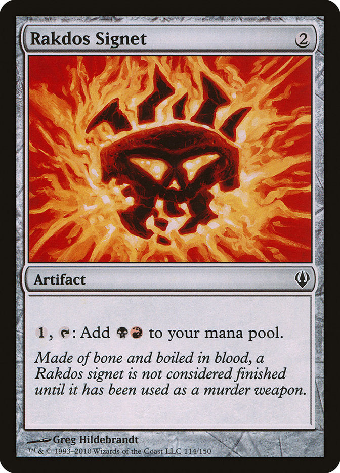 Rakdos Signet [Archenemy] | Card Citadel