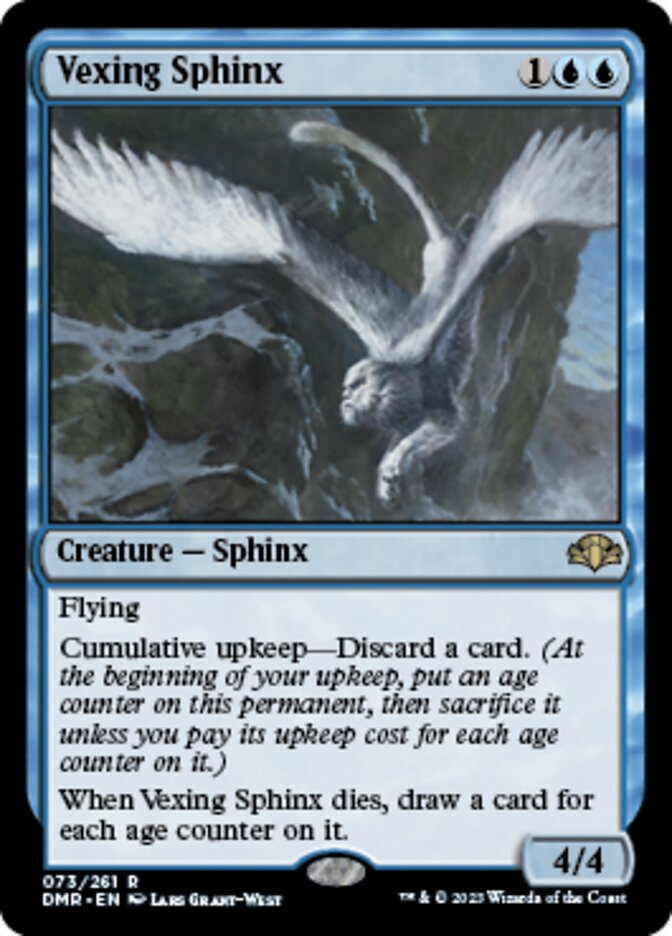 Vexing Sphinx [Dominaria Remastered] | Card Citadel