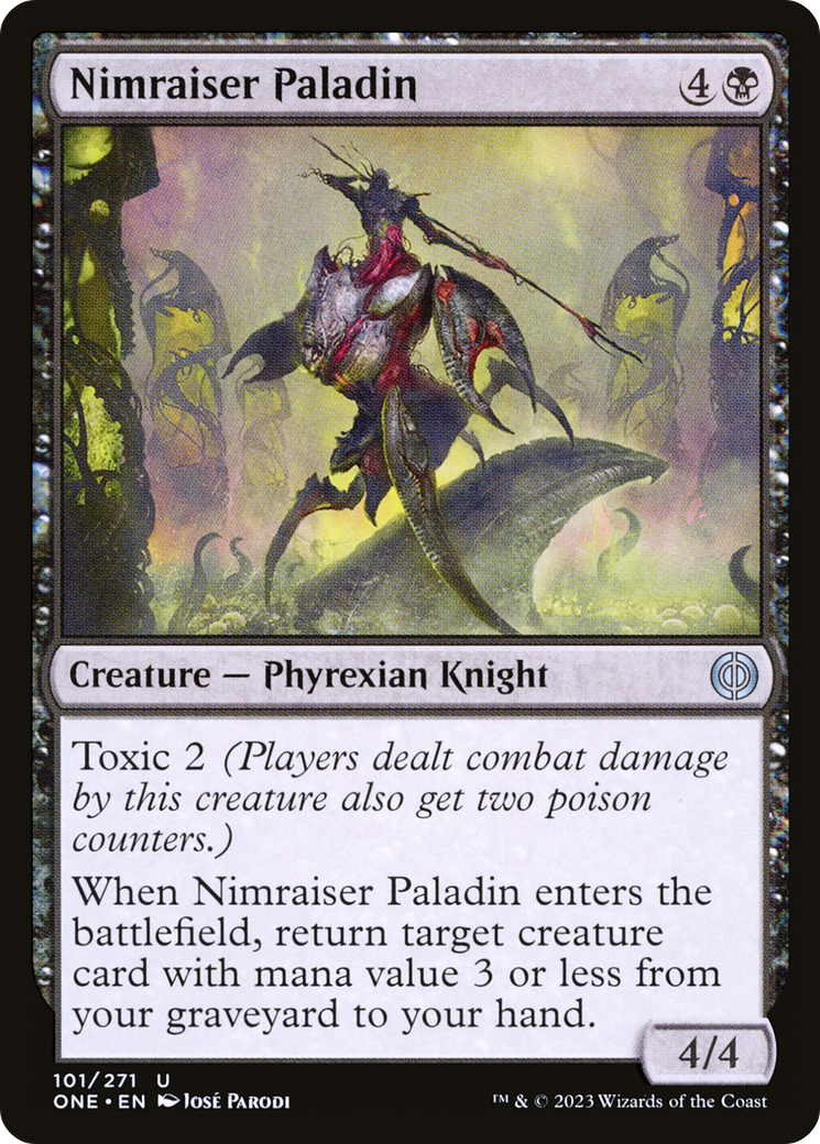 Nimraiser Paladin [Phyrexia: All Will Be One] | Card Citadel