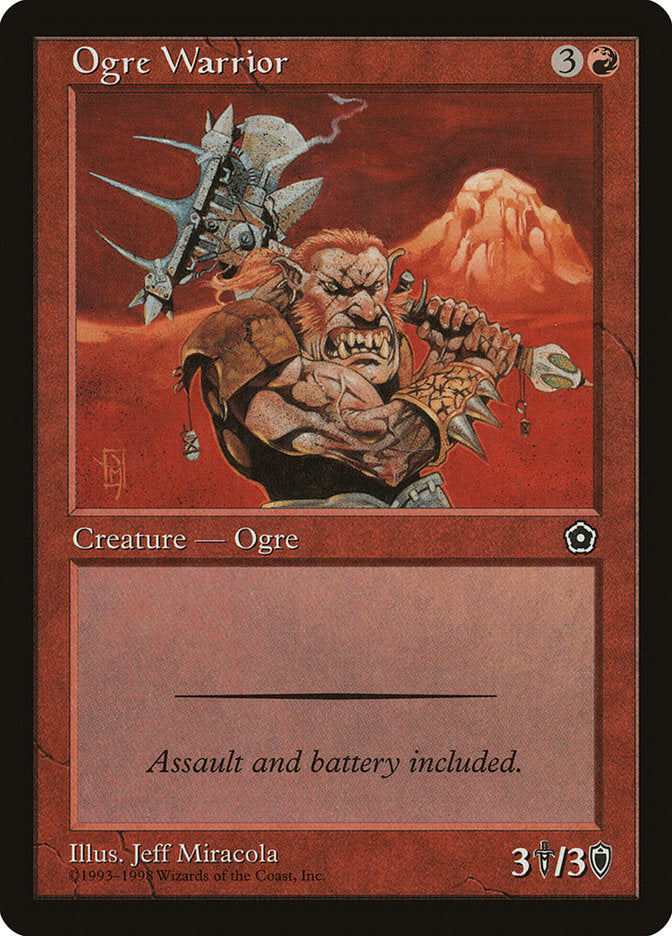 Ogre Warrior [Portal Second Age] | Card Citadel