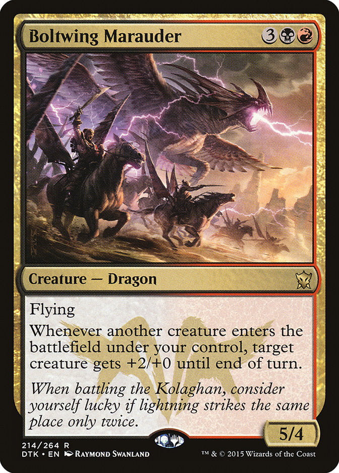 Boltwing Marauder [Dragons of Tarkir] | Card Citadel