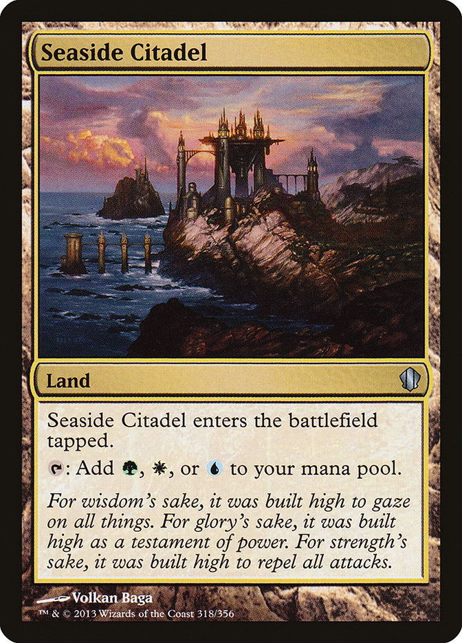 Seaside Citadel [Commander 2013] | Card Citadel