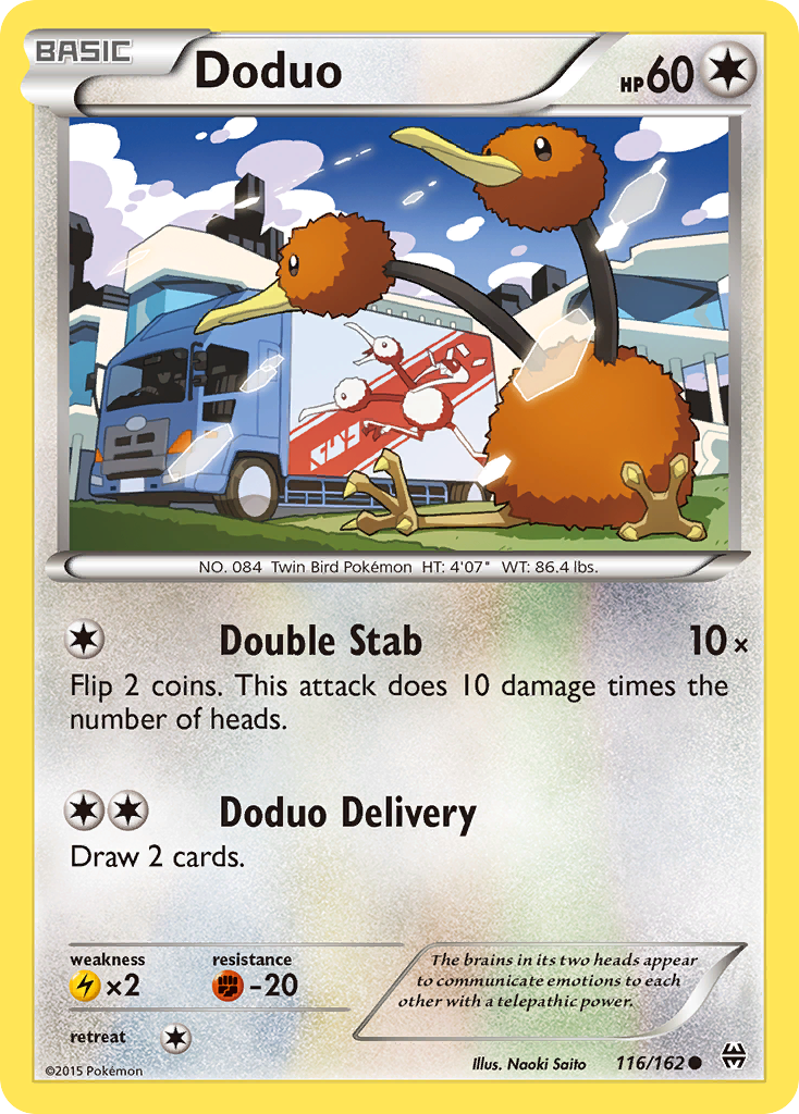 Doduo (116/162) [XY: BREAKthrough] | Card Citadel