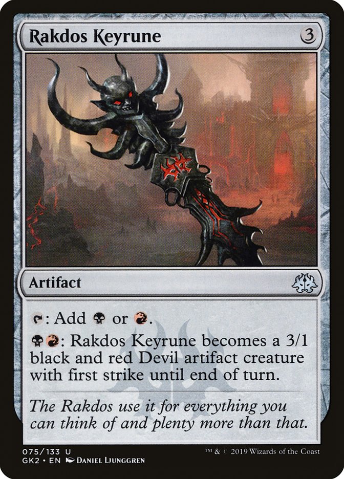 Rakdos Keyrune [Ravnica Allegiance Guild Kit] | Card Citadel