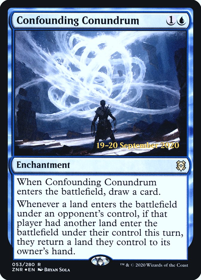 Confounding Conundrum  [Zendikar Rising Prerelease Promos] | Card Citadel