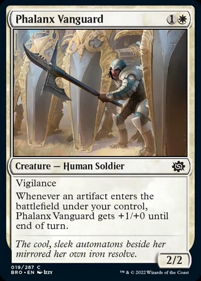 Phalanx Vanguard [The Brothers' War] | Card Citadel