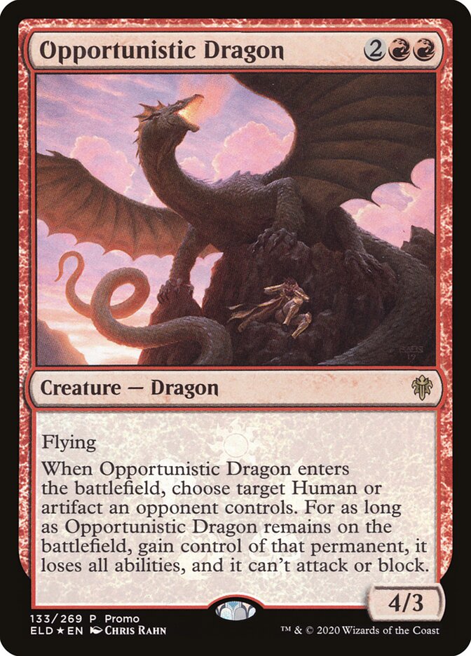 Opportunistic Dragon [Resale Promos] | Card Citadel