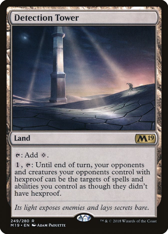 Detection Tower [Core Set 2019] | Card Citadel