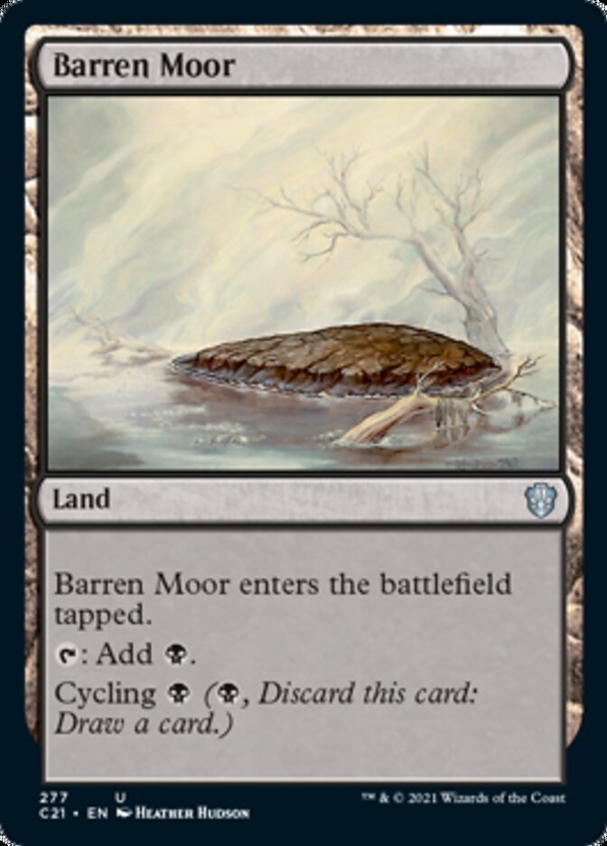 Barren Moor [Commander 2021] | Card Citadel