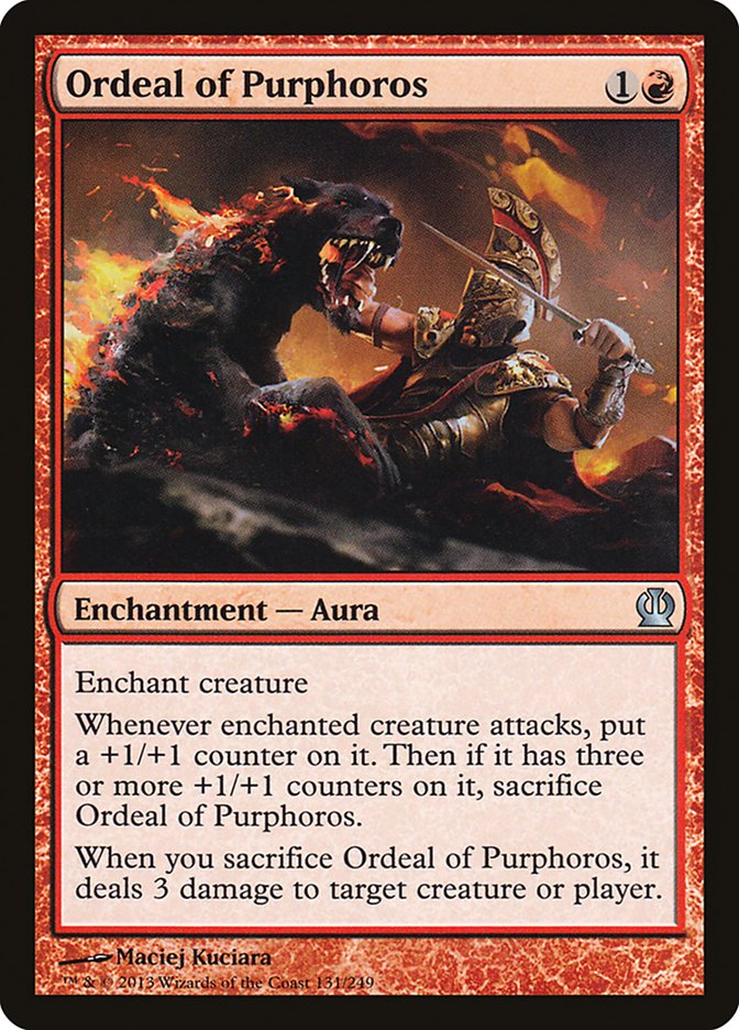 Ordeal of Purphoros [Theros] | Card Citadel