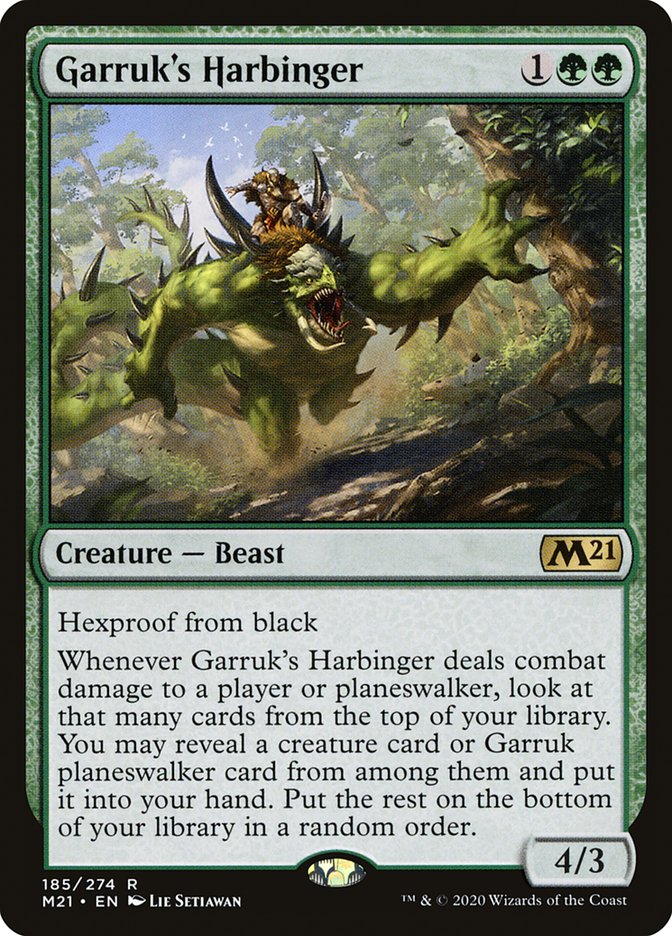 Garruk's Harbinger [Core Set 2021] | Card Citadel