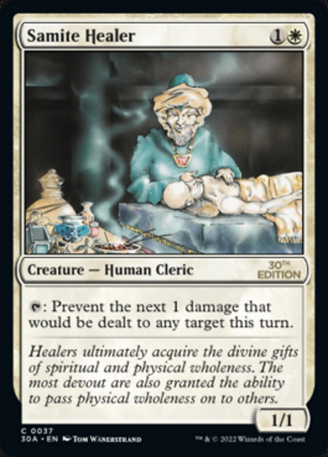 Samite Healer [30th Anniversary Edition] | Card Citadel