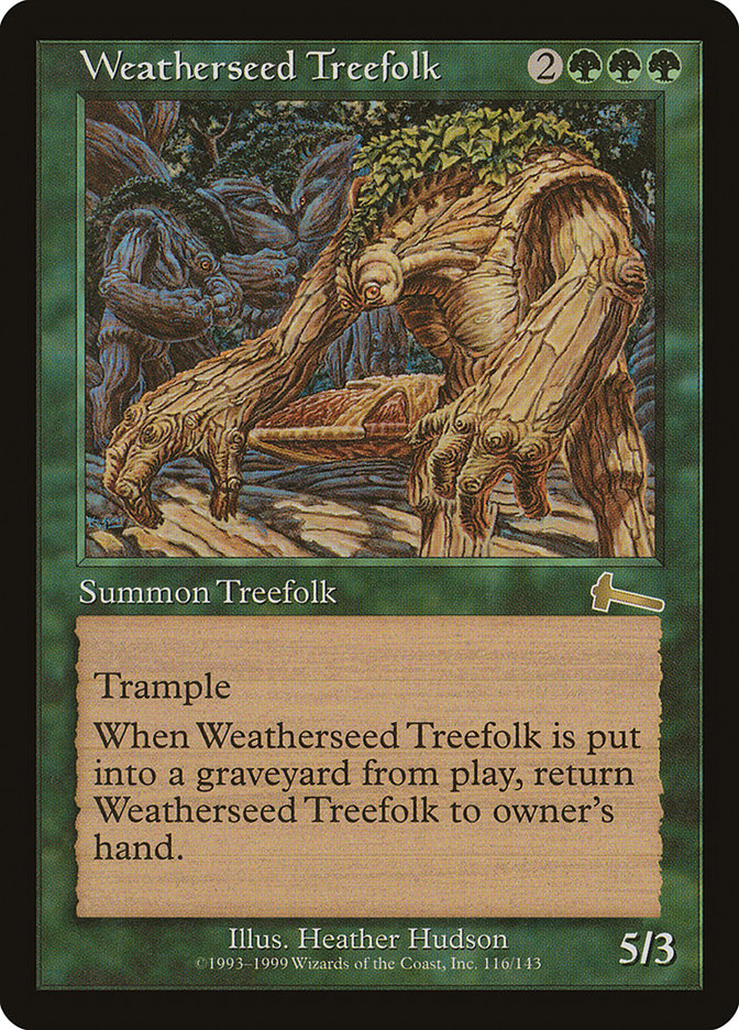 Weatherseed Treefolk [Urza's Legacy] | Card Citadel