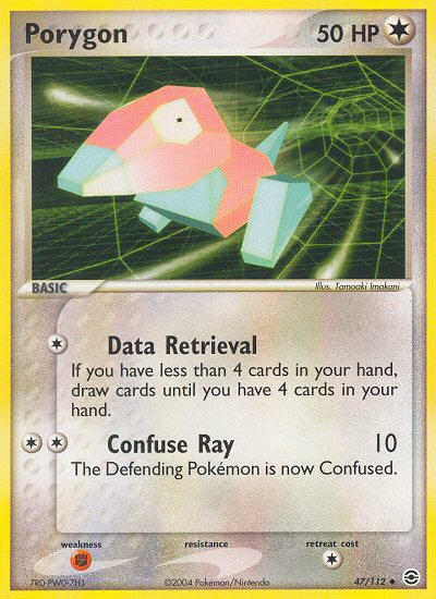 Porygon (47/112) [EX: FireRed & LeafGreen] | Card Citadel