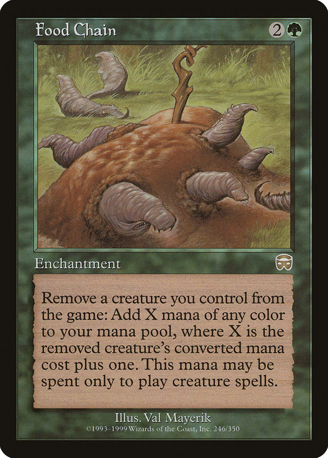 Food Chain [Mercadian Masques] | Card Citadel