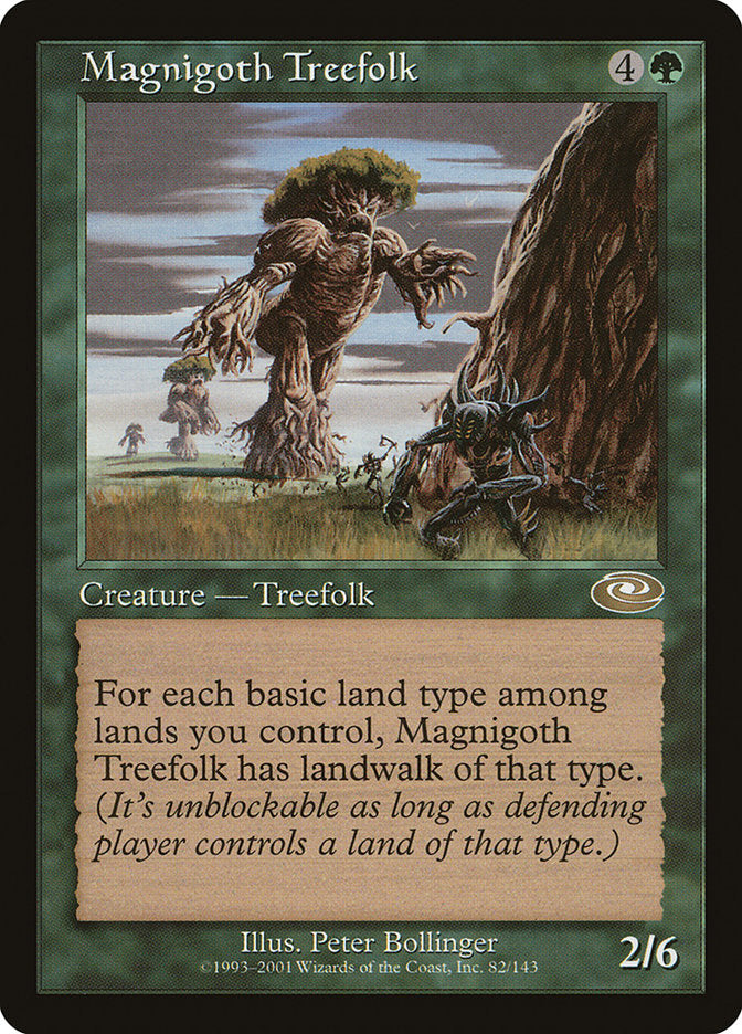 Magnigoth Treefolk [Planeshift] | Card Citadel