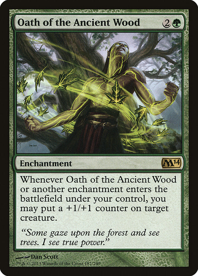 Oath of the Ancient Wood [Magic 2014] | Card Citadel