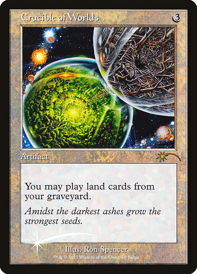 Crucible of Worlds [Judge Gift Cards 2013] | Card Citadel
