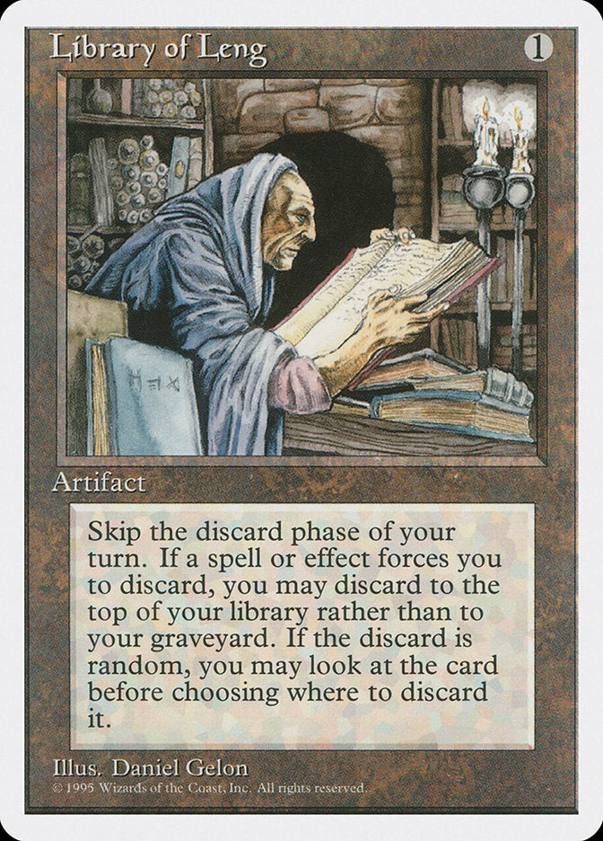 Library of Leng [Fourth Edition] | Card Citadel