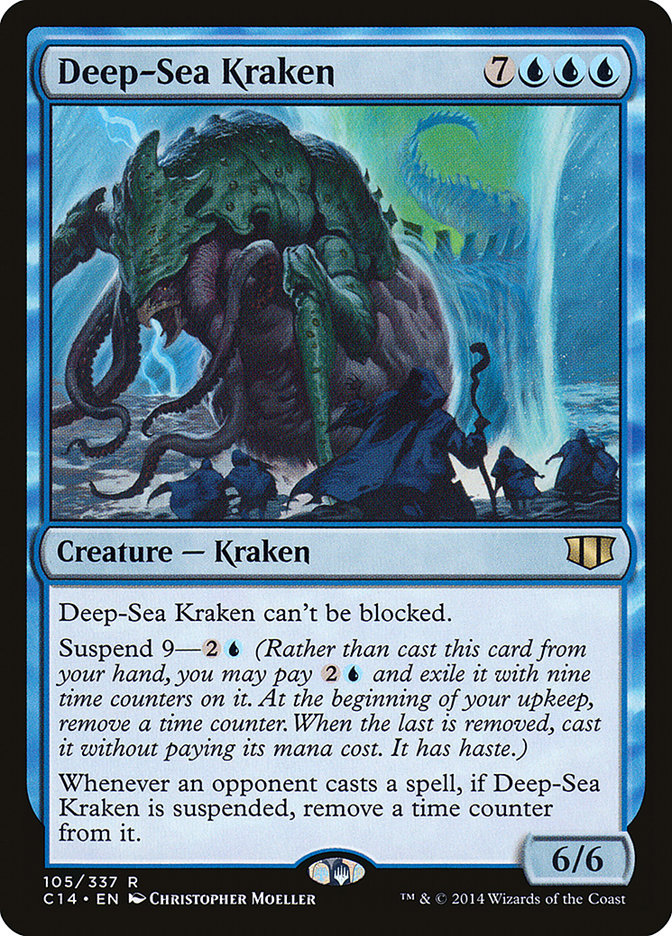 Deep-Sea Kraken [Commander 2014] | Card Citadel