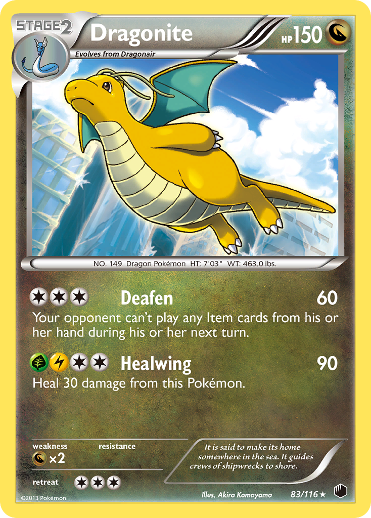 Dragonite (83/116) [Black & White: Plasma Freeze] | Card Citadel