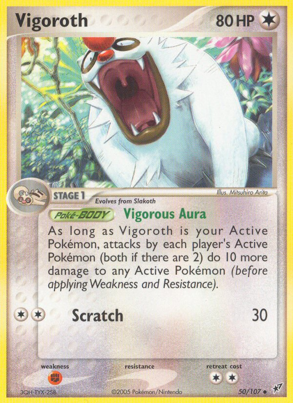 Vigoroth (50/107) [EX: Deoxys] | Card Citadel