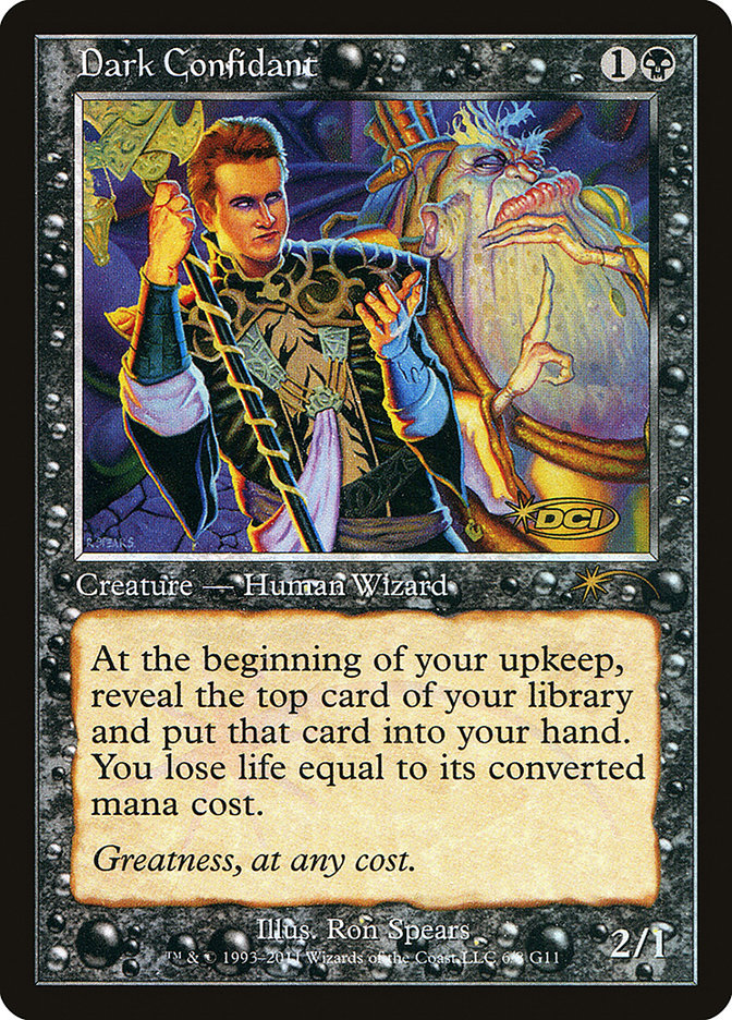 Dark Confidant [Judge Gift Cards 2011] | Card Citadel