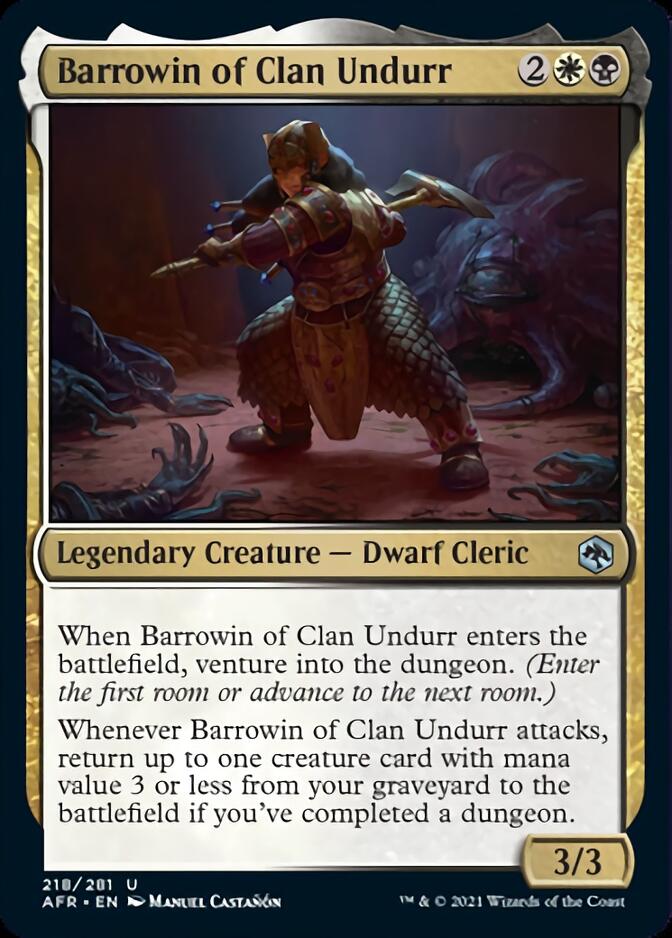 Barrowin of Clan Undurr [Dungeons & Dragons: Adventures in the Forgotten Realms] | Card Citadel