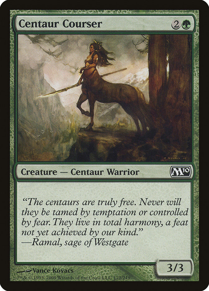 Centaur Courser [Magic 2010] | Card Citadel