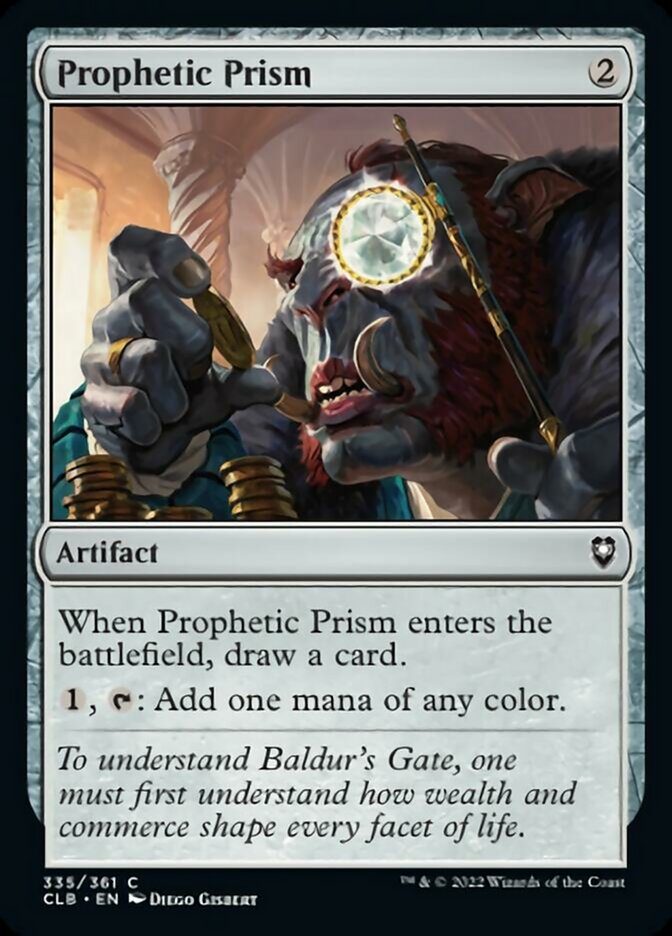 Prophetic Prism [Commander Legends: Battle for Baldur's Gate] | Card Citadel