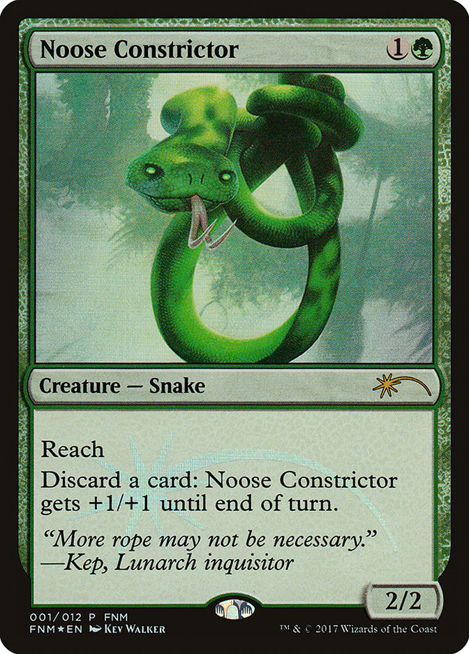 Noose Constrictor [Friday Night Magic 2017] | Card Citadel