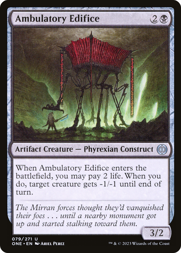Ambulatory Edifice [Phyrexia: All Will Be One] | Card Citadel
