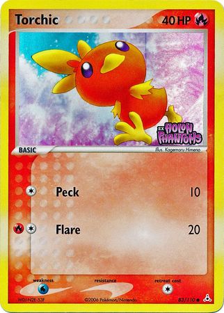 Torchic (83/110) (Stamped) [EX: Holon Phantoms] | Card Citadel