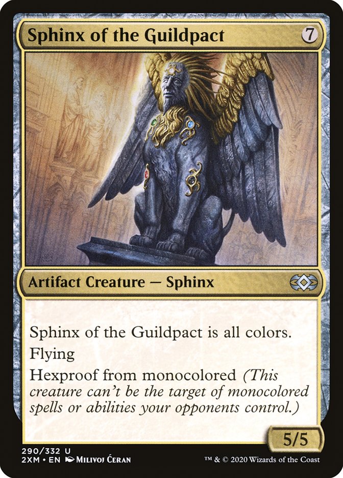 Sphinx of the Guildpact [Double Masters] | Card Citadel
