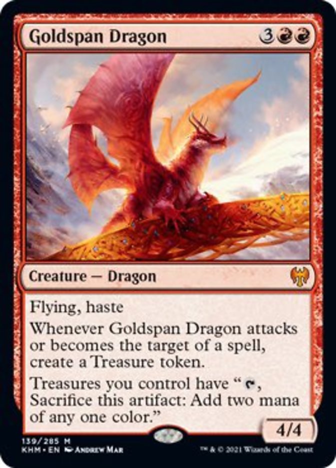 Goldspan Dragon [Kaldheim] | Card Citadel