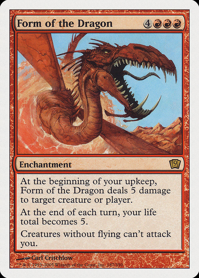 Form of the Dragon [Ninth Edition] | Card Citadel