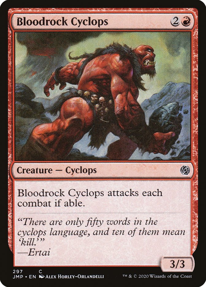 Bloodrock Cyclops [Jumpstart] | Card Citadel