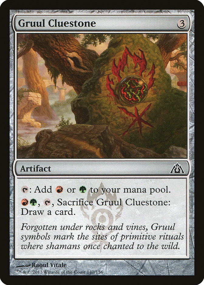 Gruul Cluestone [Dragon's Maze] | Card Citadel