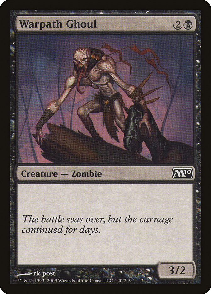 Warpath Ghoul [Magic 2010] | Card Citadel