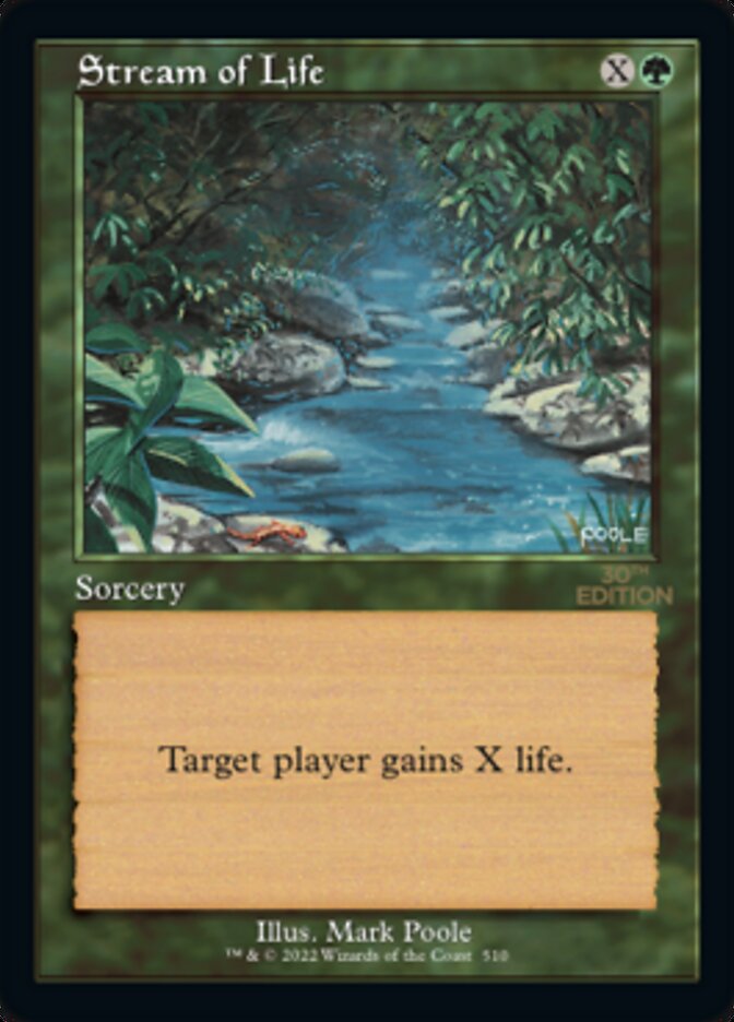 Stream of Life (Retro) [30th Anniversary Edition] | Card Citadel